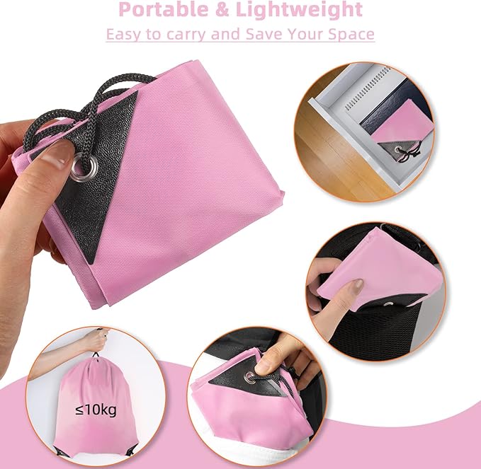 GoodtoU Drawstring Bags Bulk 48 Pcs Drawstring Backpack Gym Drawstring Bags Pink String Backpack for Women