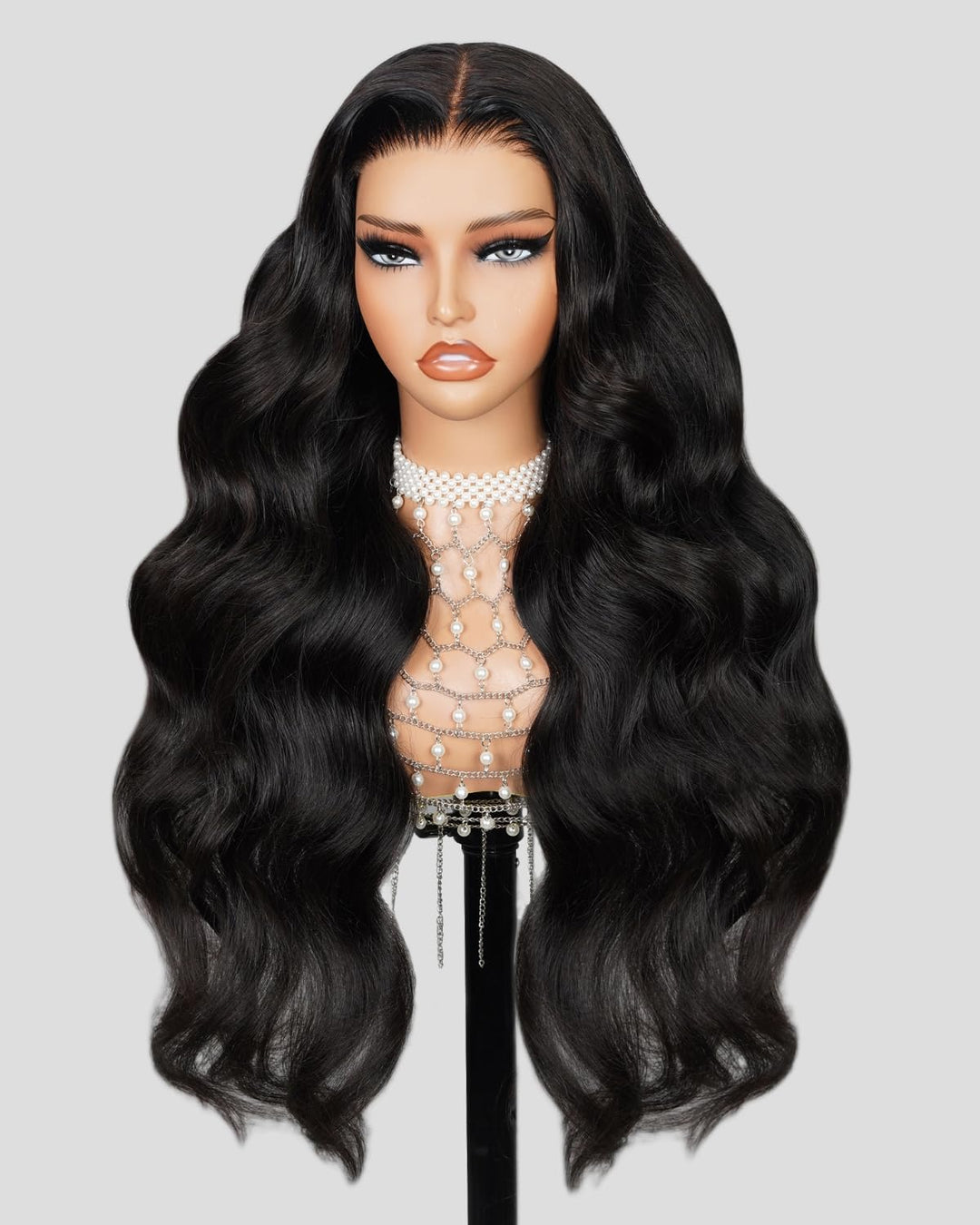 Megalook 12A 220% Density Glueless Wigs Human Hair Pre Plucked Pre Cut 6X5 Closure Wig Ready To Go Glueless Wig Body Wave Human