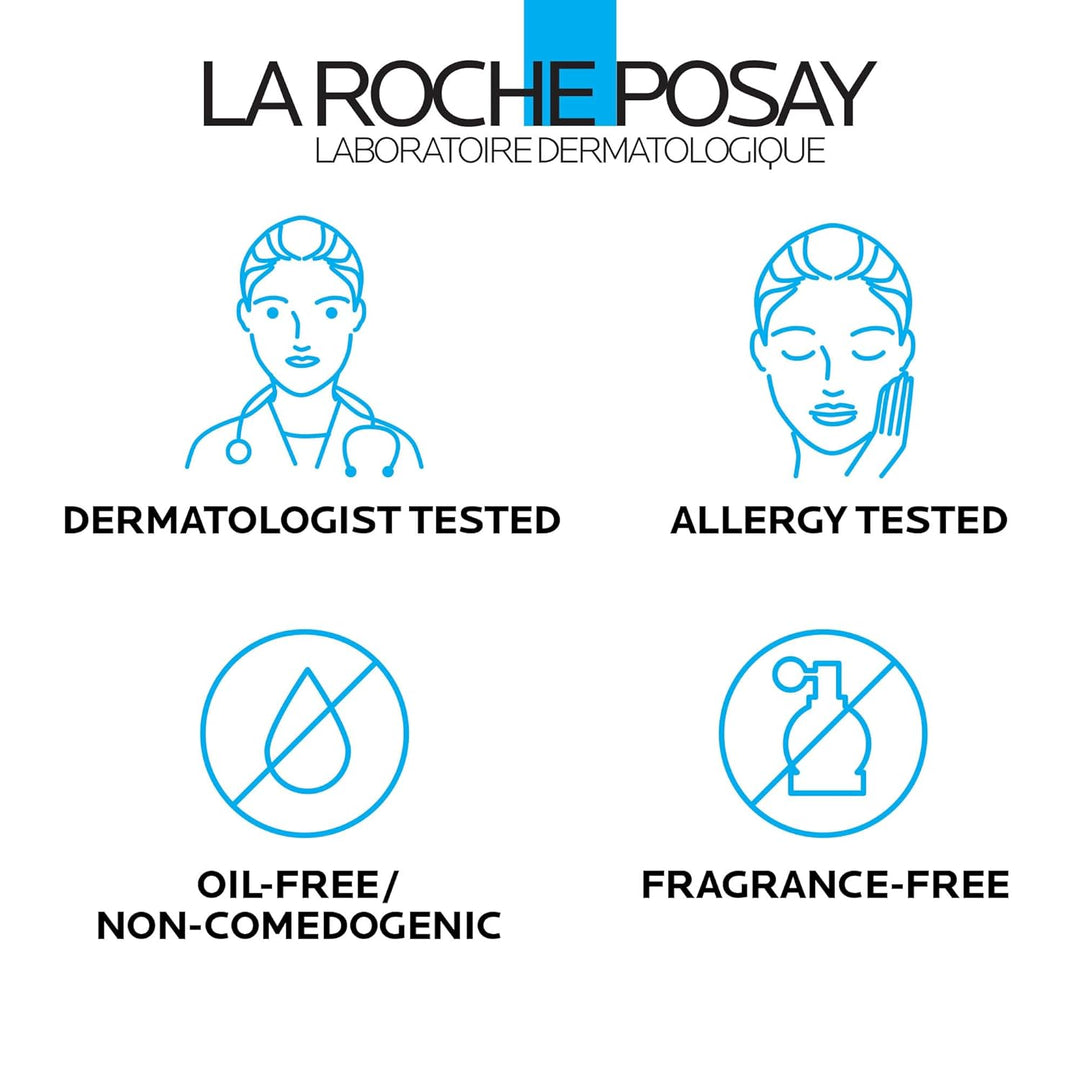 La Roche-Posay Toleriane Hydrating Face Cleanser | Niacinamide & Ceramides | Fragrance-Free for Sensitive Skin