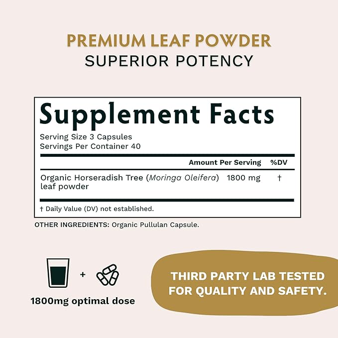 Warrior Trio - KSM-66 Ashwagandha - Moringa - Lions Mane