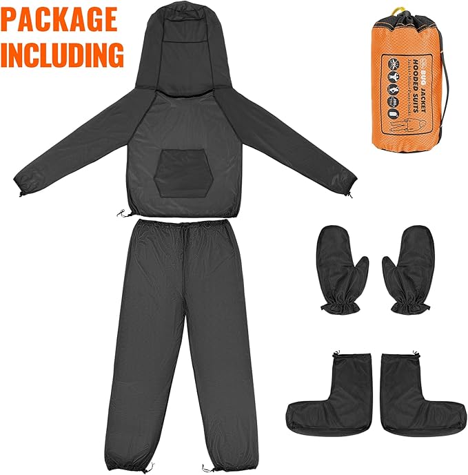 2/4pcs Mosquito Bug Suit for Men Women, Full Body Mosquito Net Suit Breathable Mesh Proof Clothing for Fishing, Hiking