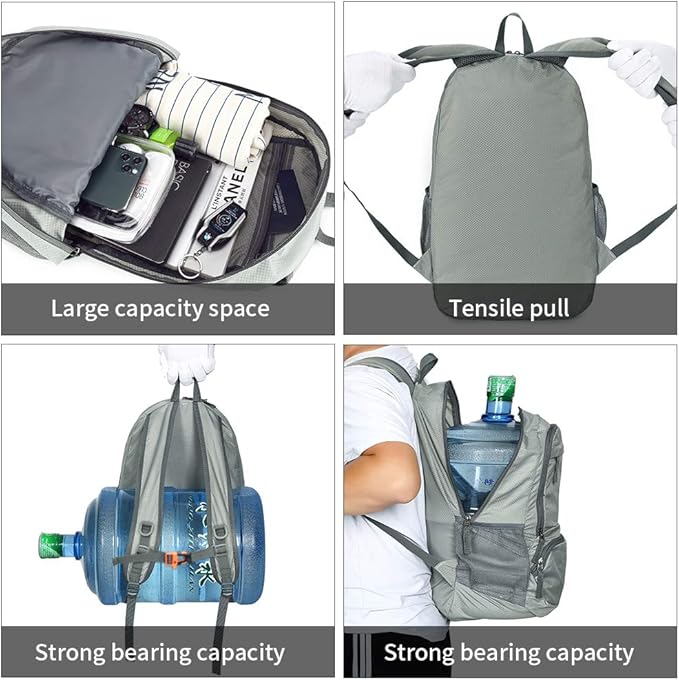 35L Lightweight Foldable Waterproof Packable Travel Small Hiking Backpack Daypack for men women