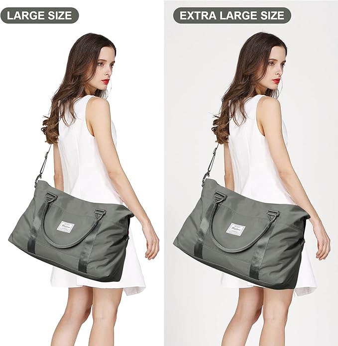 Travel Duffel Bag,Sports Tote Gym Bag,Shoulder Weekender Overnight Bag for Women