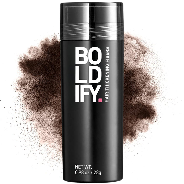 BOLDIFY Hair Fibers 28g | Thinning Hair Solution | Ash Brown for Men & Women