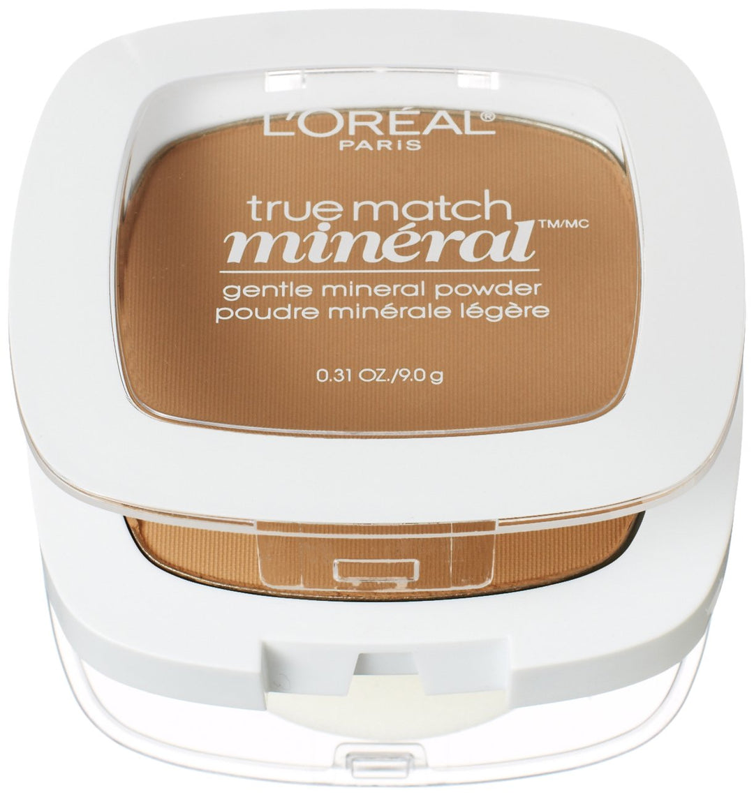 L’Oréal Paris True Match Mineral Pressed Powder, Classic Tan, 0.31 Ounce