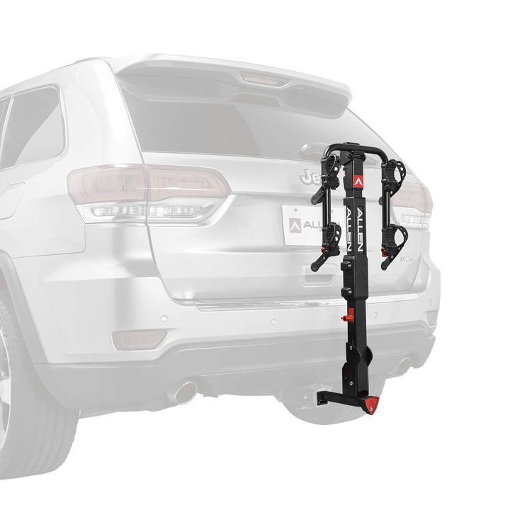 Allen Sports Premier Locking Quick Release 2-Bike Carrier for 2 in. & 1 4 in. Hitch, Model QR525 , Black