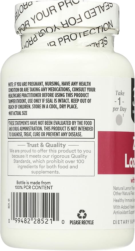 365 by Whole Foods Market, LOunceenges Zinc Vitamin C, 90 Count