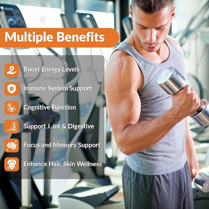 Shilajit Ashwagandha Black Seed Oil Gummies with Sea Moss for Women & Men, All in 1 Supplements Advanced Strength Formula for Immune, Absorption & Energy Support