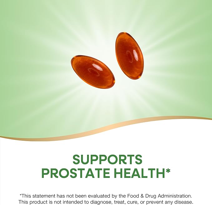 Nature's Way Saw Palmetto Premium Extract, Prostate Health Support for Men*, 160 mg per Serving, 60 Softgels (Packaging May Vary)