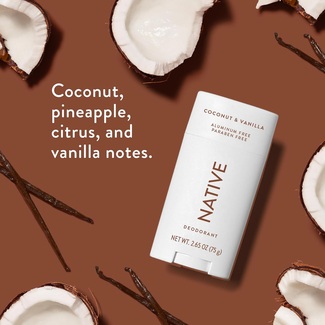 Native Deodorant | Aluminum-Free, 72-Hour Odor Control for Men & Women