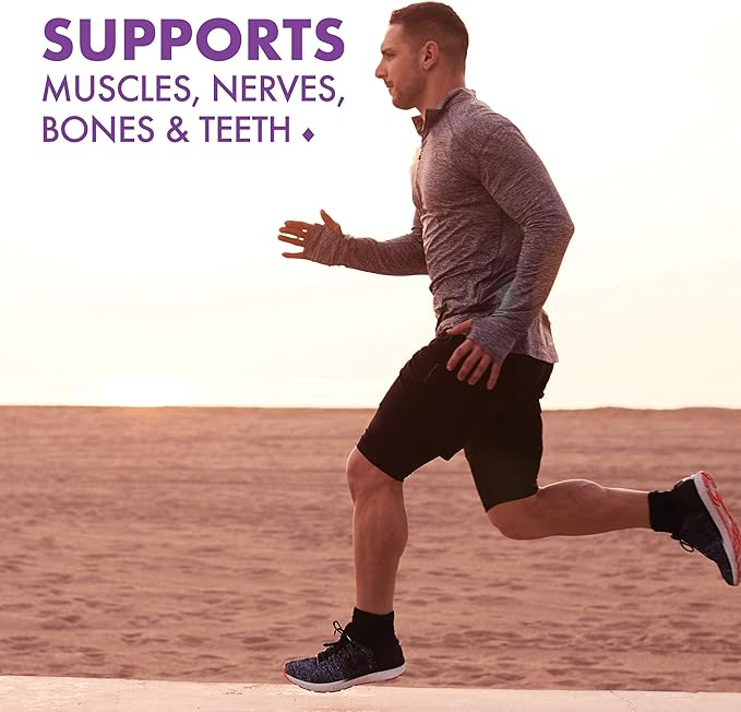 Bluebonnet Nutrition Calcium Magnesium Zinc Plus Vitamin D3, 1000 mg of Calcium, 500 mg of Magnesium and 15 mg of Zinc, 400 IU Vitamin D3, For Strong Healthy Bones*, Gluten-Free, Dairy-Fee, 60 softgel