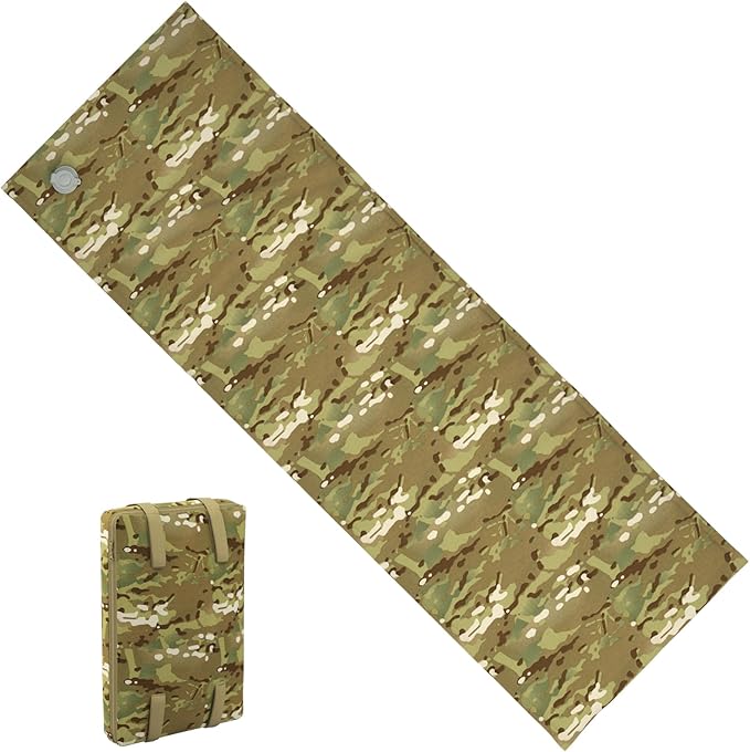 MT Military Army Alice Embedded Air Self-Inflating Camp Mat Multicam