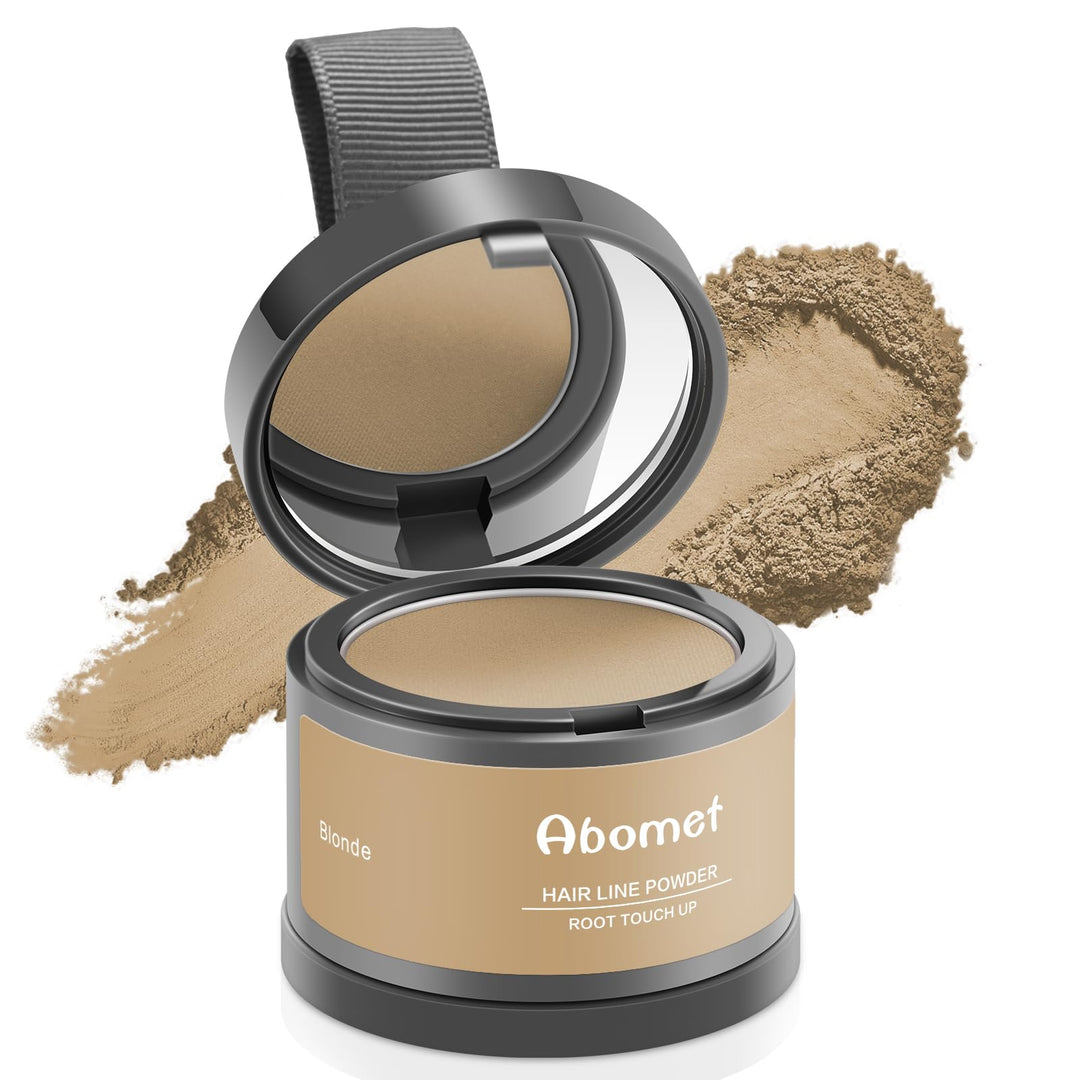 Root Touch Up Instantly Gray Hair Coverage Hairline Powder, Conceal Hair Loss And Thinning For Women And Men, Hair Fibers (Blond