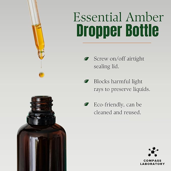 Ashwagandha Liquid Drops - Mood Support and Wellness Supplement - Natural Cortisol Manager and Immune Booster - 2 fl oz