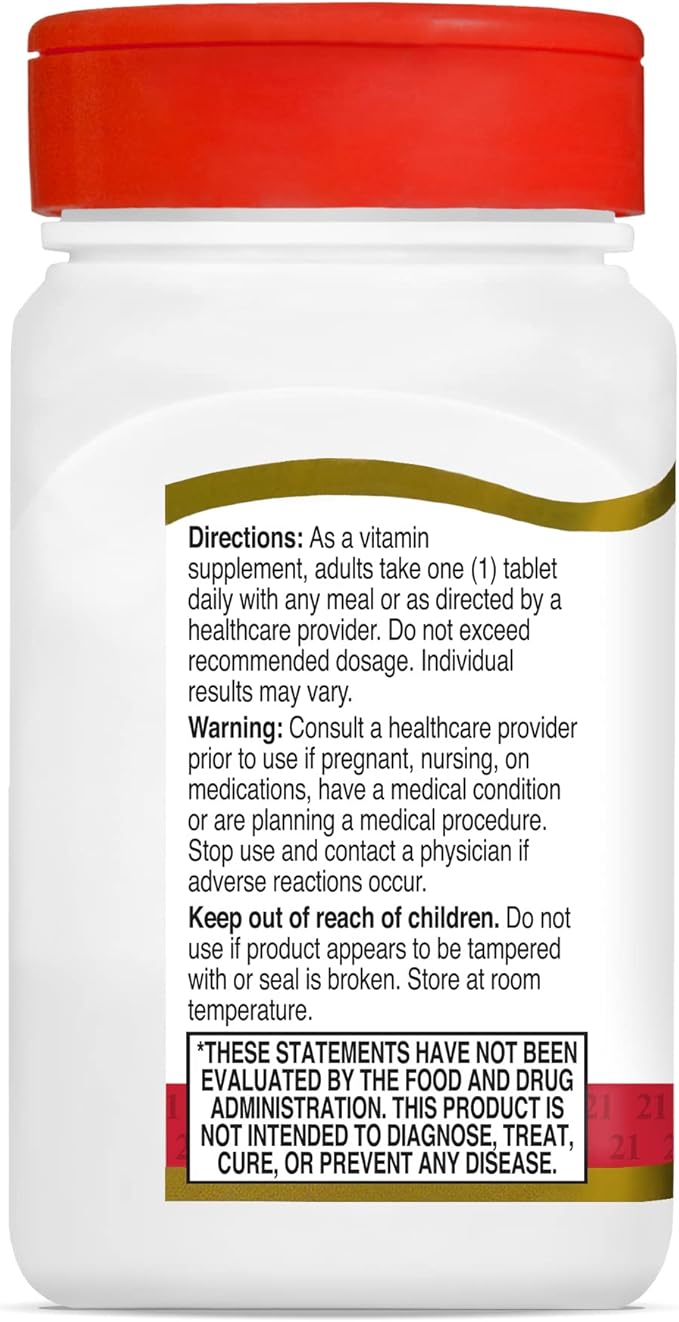 21st Century D 1000 IU Tablets, 300 Count (Pack of 4)