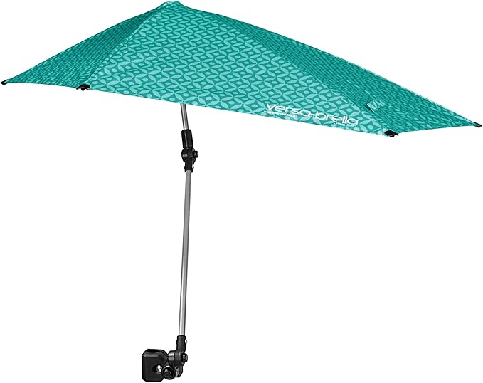 Sport-Brella Versa-Brella SPF 50+ Adjustable Umbrella with Universal Clamp