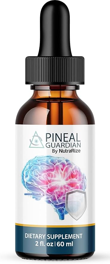 Pineal Guardian Drops, Pineal Guardian Advanced Brain Support Formula, All-Natural Liquid Supplement for Brain Energy, Maximum Strength Vitamin Drops, Official PinealGuardian Reviews (30 Servings)