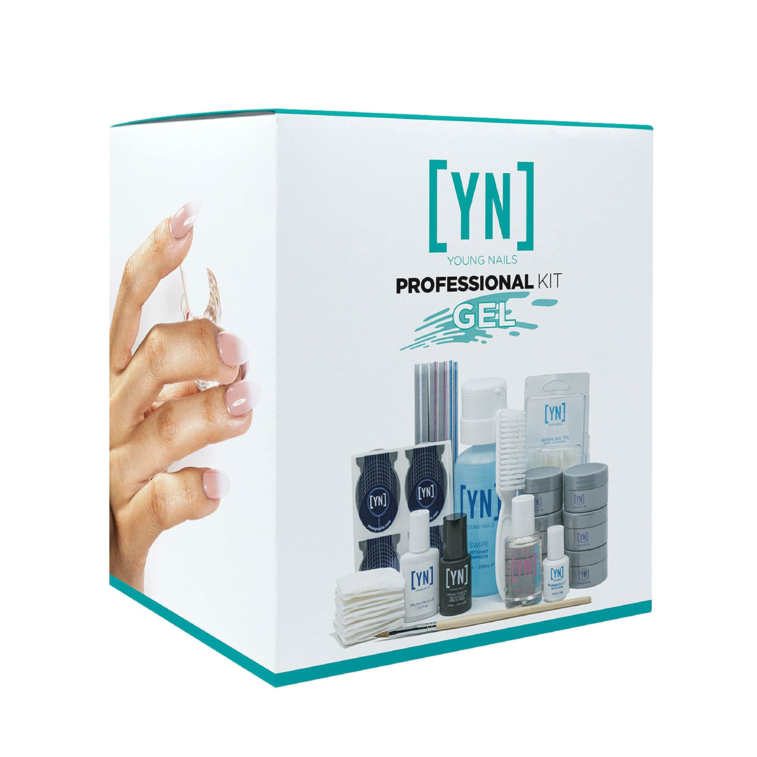 Young Nails Professional Kits & Accessories for Home Nail Kit, Starter Kit, Beginners, and/or Nail Professionals I Synergy Gel Kit