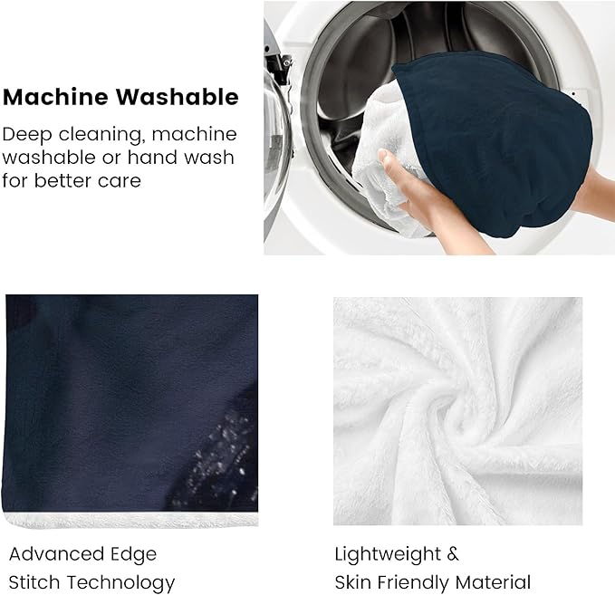 Blanket 40"X50" Soft and Comfortable Warm Fleece Throw Full Picture of Idol Group Blankets