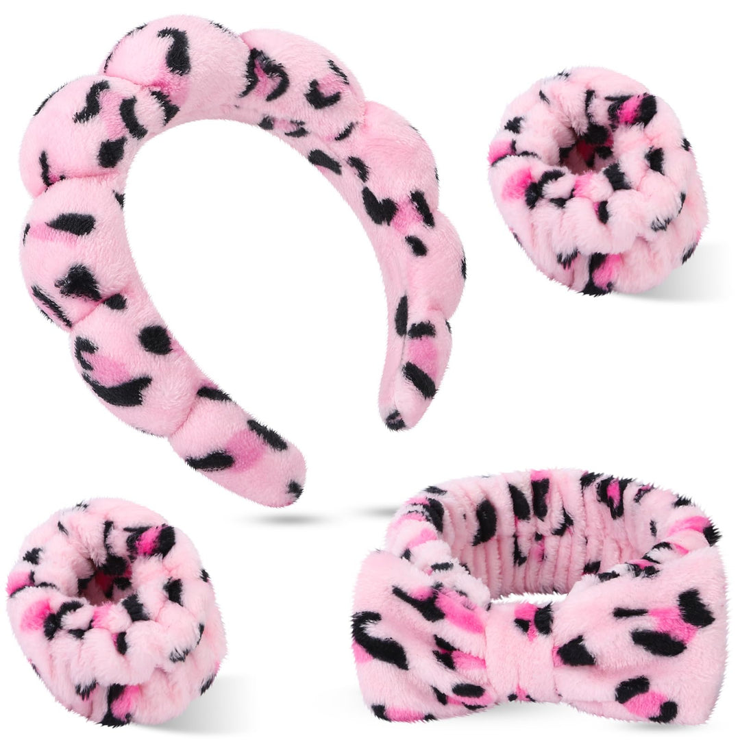 ATROCH Spa Headbands for Women，Makeup & Skincare Headbands for Washing Face，Face Wash Head band for Women，Cute Hair Band for Girls