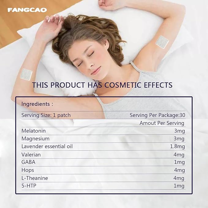 Sleep Patch, 30 Packs Sleep Patches for Adults, Sleep Patches with Premium Ingredients, Easy to Apply