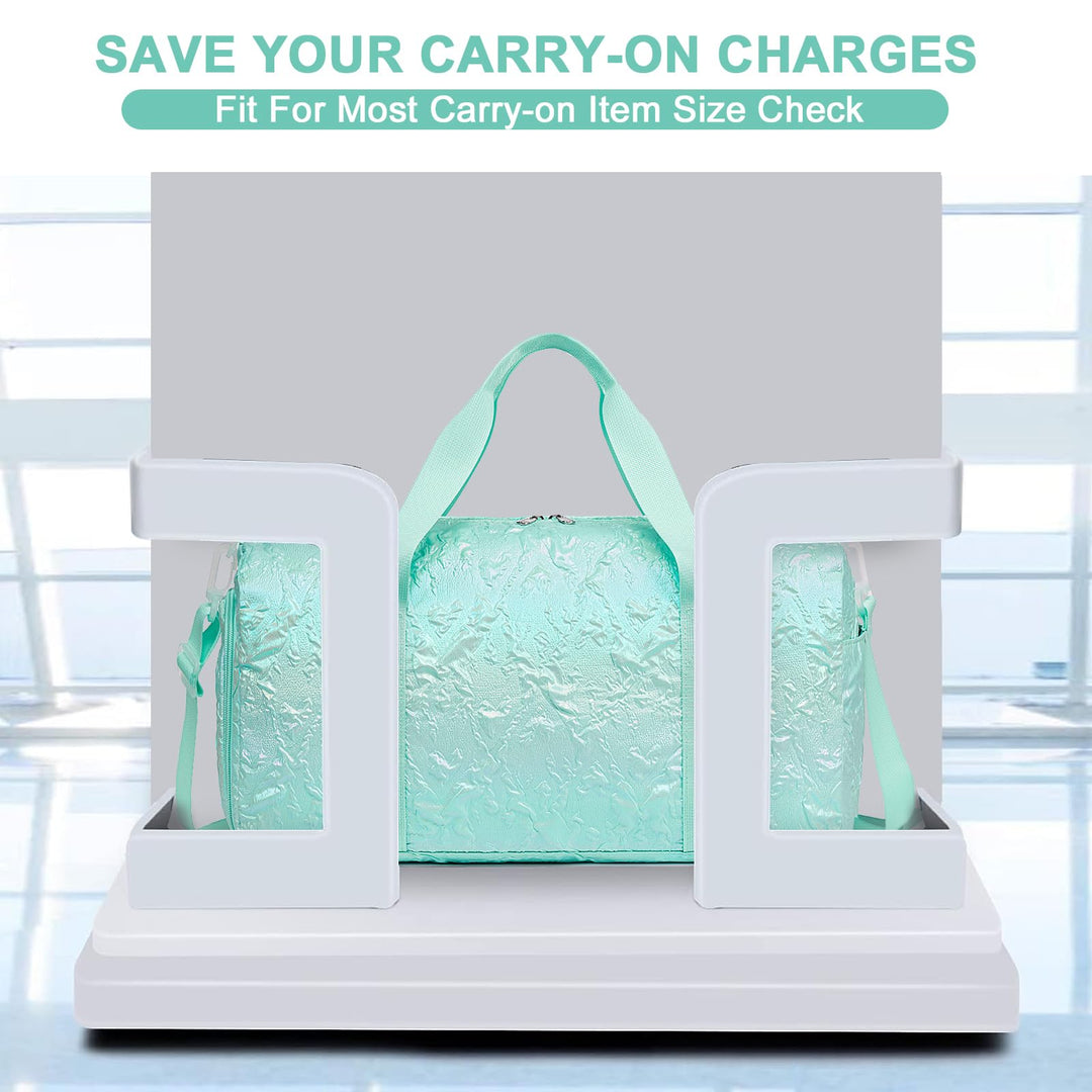 BLUBOON Duffle Bag Girls Kids Cute Gym Bag with Shoes Compartment & Wet Separation Waterproof Sports Overnight Travel Bag