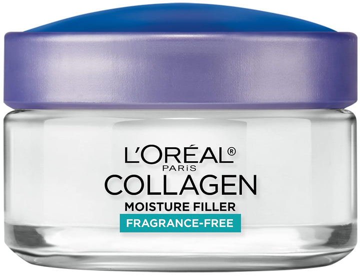 Collagen Daily Face Moisturizer | Fragrance-Free Anti-Wrinkle Cream | 1.7 oz