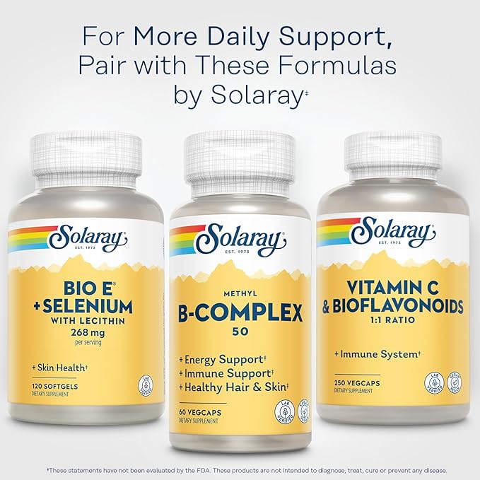 Solaray Bio E with Selenium Supplement, 400iu, 120 Count