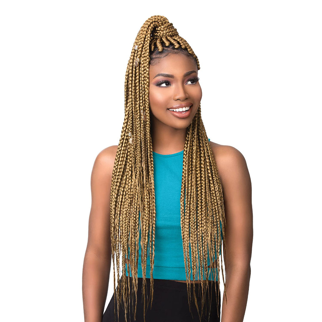 Sensationnel Synthetic Hair Braids Xpression 3X Ruwa Pre-Stretched Braid 24'' (1 Pack, Sm1B/30)