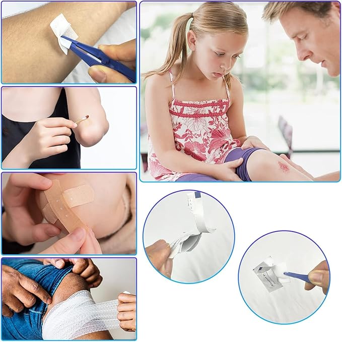 First Aid Kit Home 274PCS Emergency Kit Home Supplies First Aid Kits for Car Camping Essentials for Adventures Boat Public