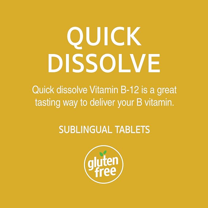 21st Century B 12 2500 mcg Sublingual Tablets, 110 Count (Pack of 2)