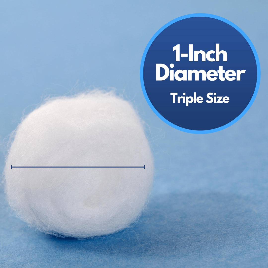 Amazon Basics Cotton Balls, 200ct, 1-Pack (Previously Solimo)