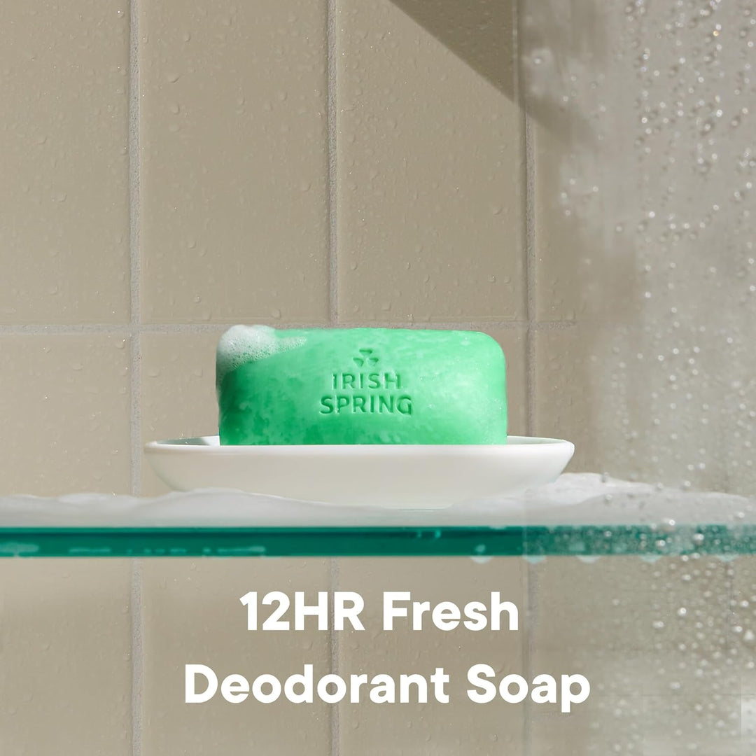 Aloe Vera Moisturizing Bar Soap | Irish Spring | 44.4 Oz | Hydrating Cleanser