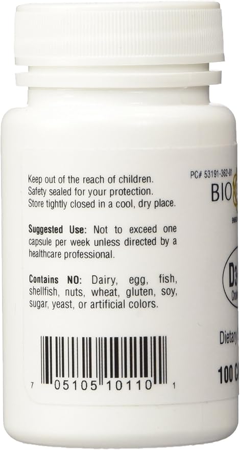 BioTech Pharmacal - D3-50 (50,000 IU) - 100 Caps (FFP)