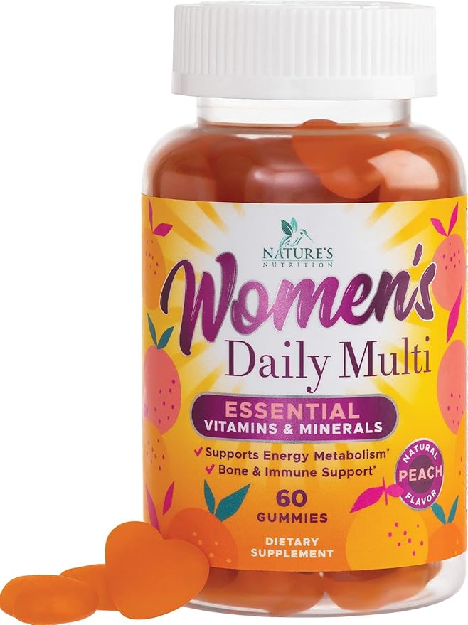 Multivitamin for Women - Complete Daily Womens Multivitamin & Multimineral with Vitamin A, C, D3, E, B12, Zinc & More - Essential Vitamins for Women - Supports Energy & Overall Health - 60 Capsules