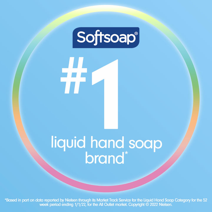 Softsoap Clear Liquid Hand Soap Refill, Refreshing Clean Scent, Aquarium Series - 50 Oz, Pack of 1