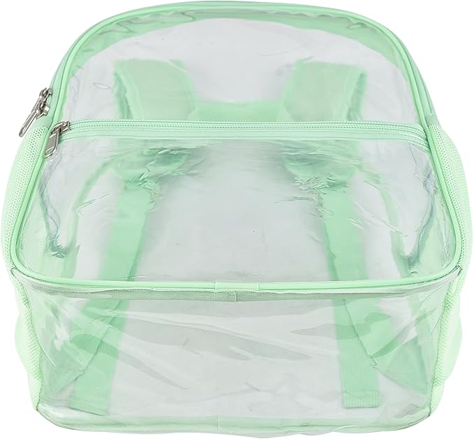 USPECLARE Clear Backpack for Stadium Approved 12×6×12, Water proof Clear Bag for Stadium Events and Concert Work Sport Event