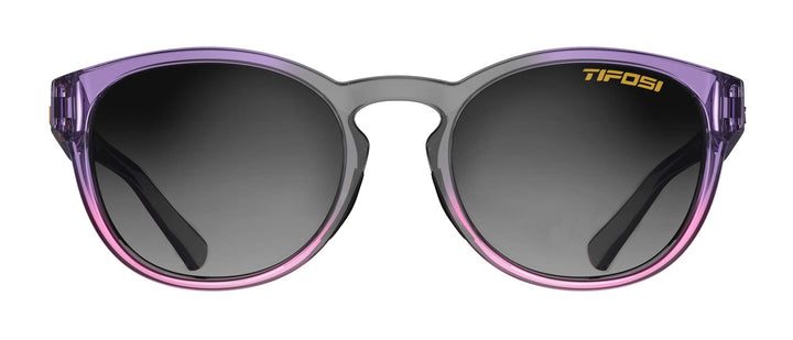 Tifosi Svago Sunglasses (Crystal Peach Blush, Smoke Gradient)