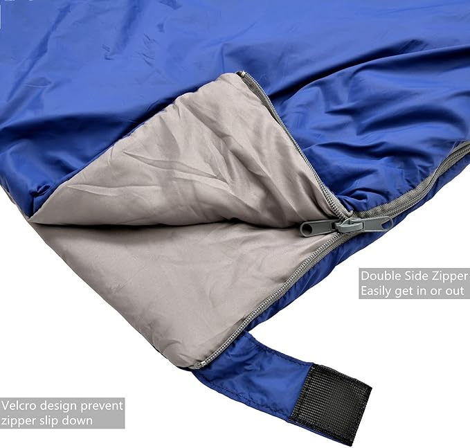 AGEMORE Ultralight Warm Weather Envelope Sleeping Bag, Lightweight Waterproof Compact Sleeping Bag, for Spring Summer & Fall, 75’’L X 30’’W Fit for Kids Teens Or Adults Outdoor Camping & Backpacking