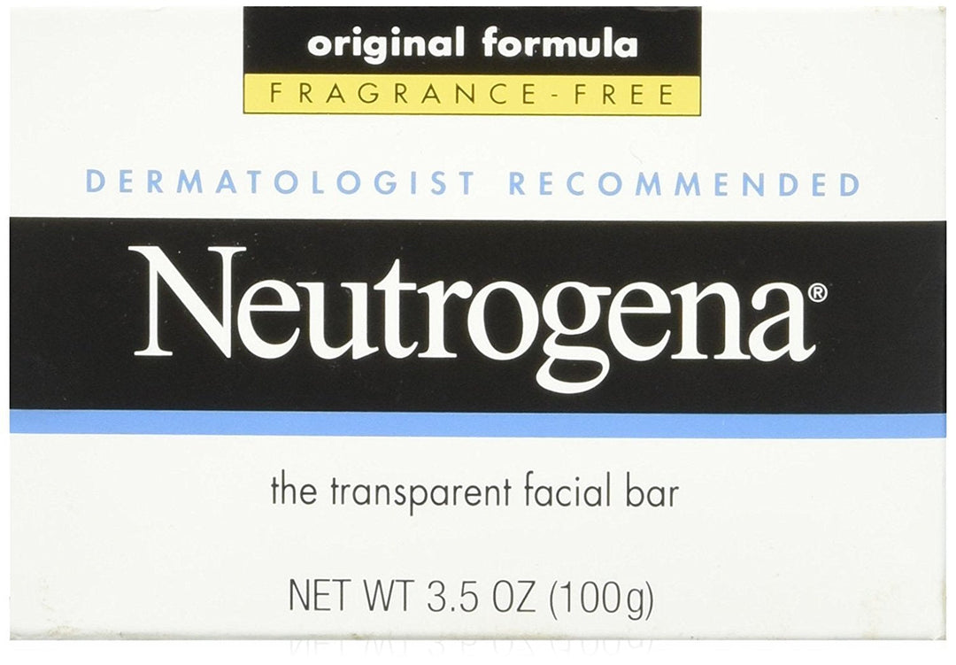 Neutrogena Bar Soap Fragrance-Free 3.5 Ounce Boxed (2 Pack)