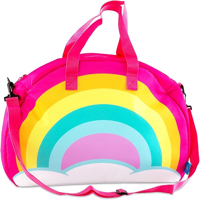 BigMouth Inc Large Insulated Cooler Bag, Reusable Travel Bag with Adustable Straps, Cute Collapsible Food Tote for Picnic Pool Beach