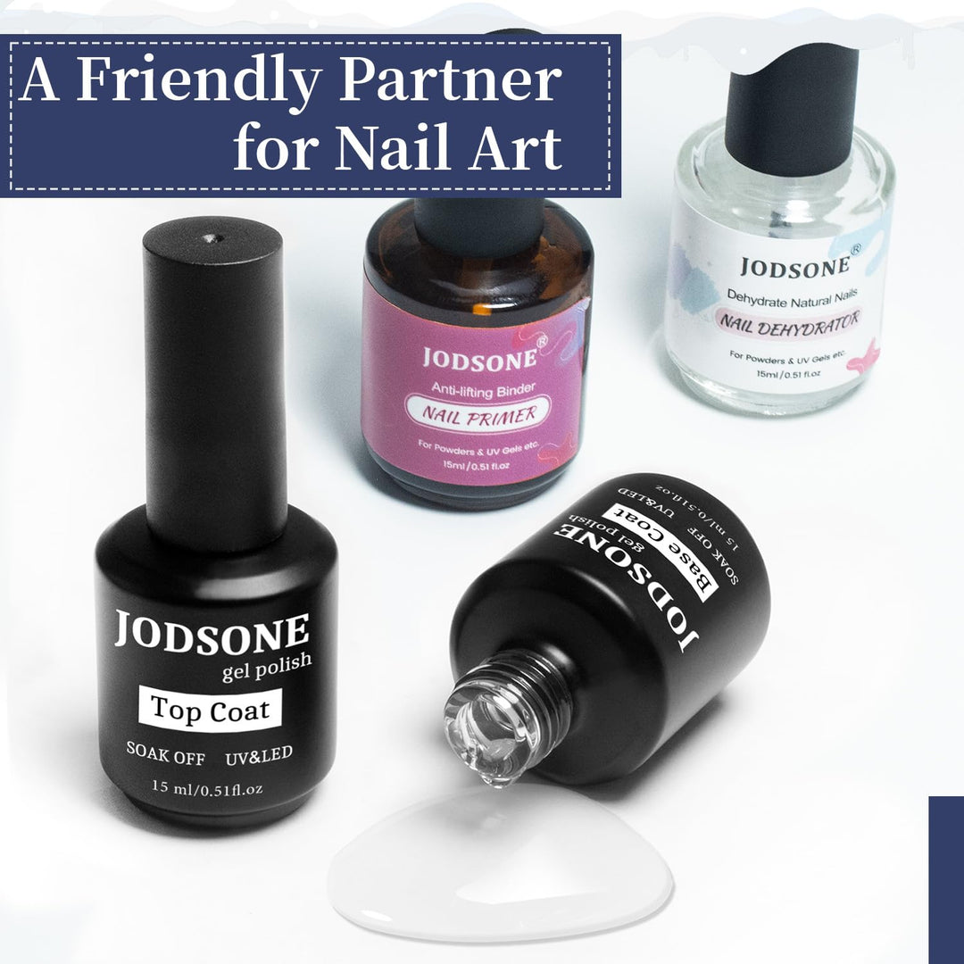 JODSONE Nail Dehydrator & Primer | 4 x 15ml Long-Lasting Easy Application