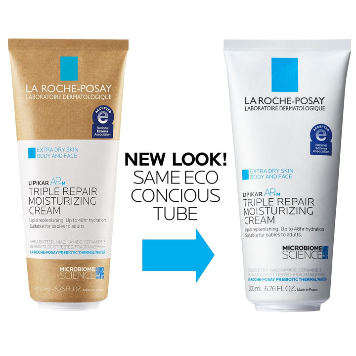 La Roche-Posay Lipikar AP+ Moisturizing Cream – Shea Butter & Niacinamide | For Dry, Sensitive Skin