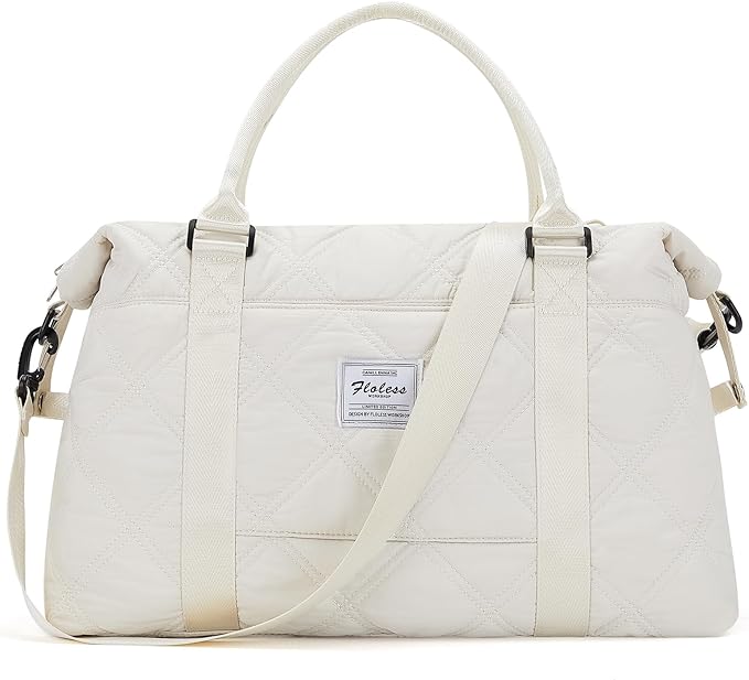 Travel Duffel Bag,Sports Tote Gym Bag,Shoulder Weekender Overnight Bag for Women