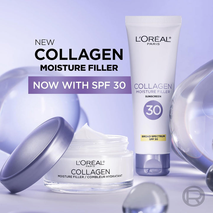 L'Oreal Paris Collagen Moisture Filler Face Cream | Anti-Aging | 48HR Hydration