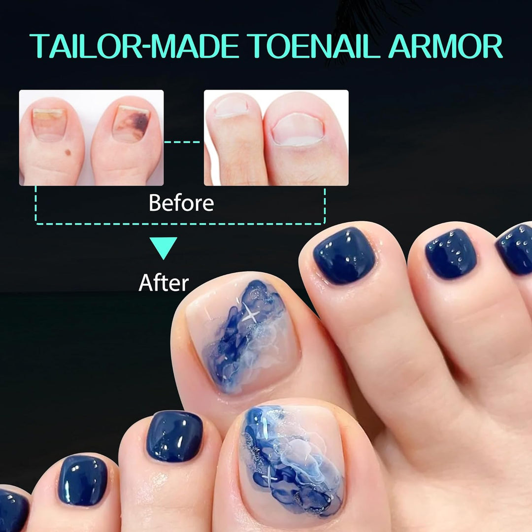 504Pcs Matte Soft Gel Toe Nail Tips | Full Cover for DIY Nail Extensions
