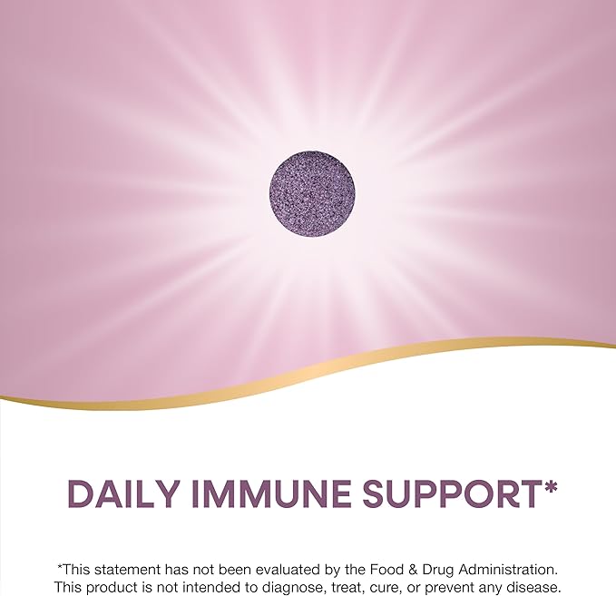 Nature's Way Sambucus Immune Lozenges, with Vitamin C, Black Elderberry Extract, Immune Support*, 30 Lozenges (Packaging May Vary)