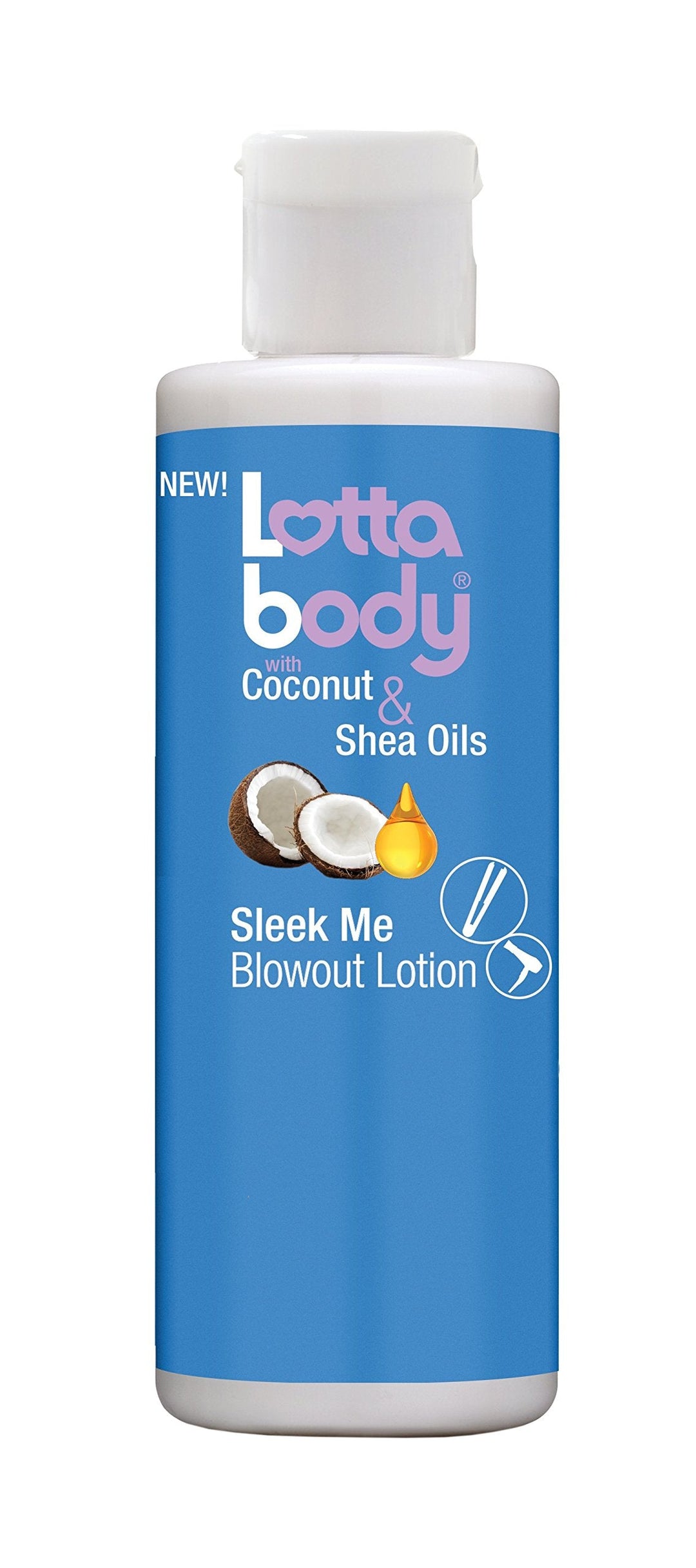 Lotta Body Sleek Me Blowout Lotion, 8 Fluid Ounce