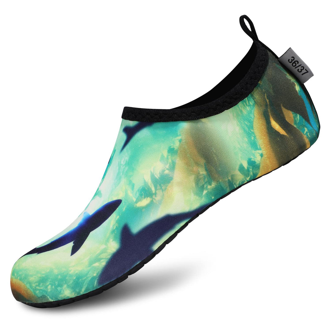VIFUUR Water Sports Unisex Shoes Ocean - 4-5 W US / 3-4 M US (34-35)