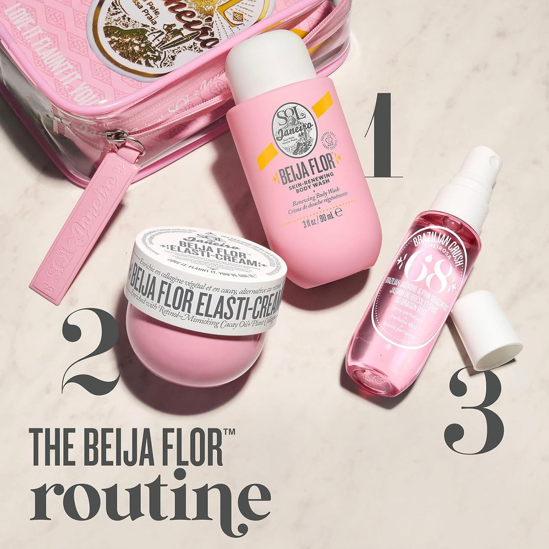 SOL DE JANEIRO Jet Set | Travel-Size Body Care Set | Tropical Fragrance